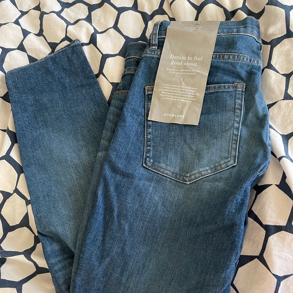 NWT Everlane High Rise Skinny Jeans - 30